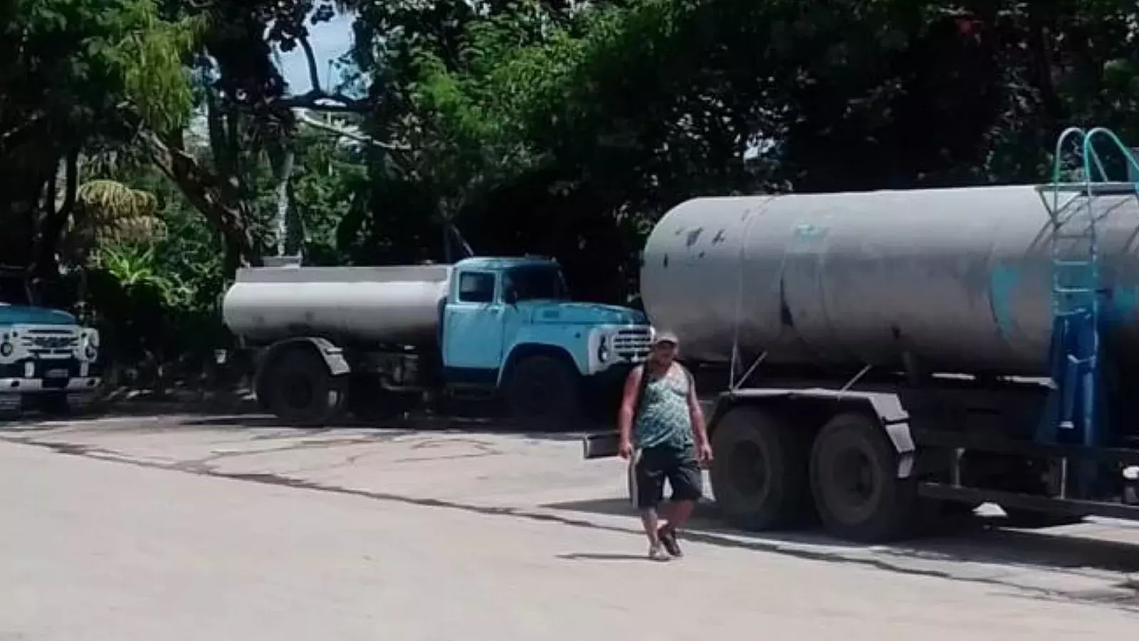 Cisternas para aguas en La Habana