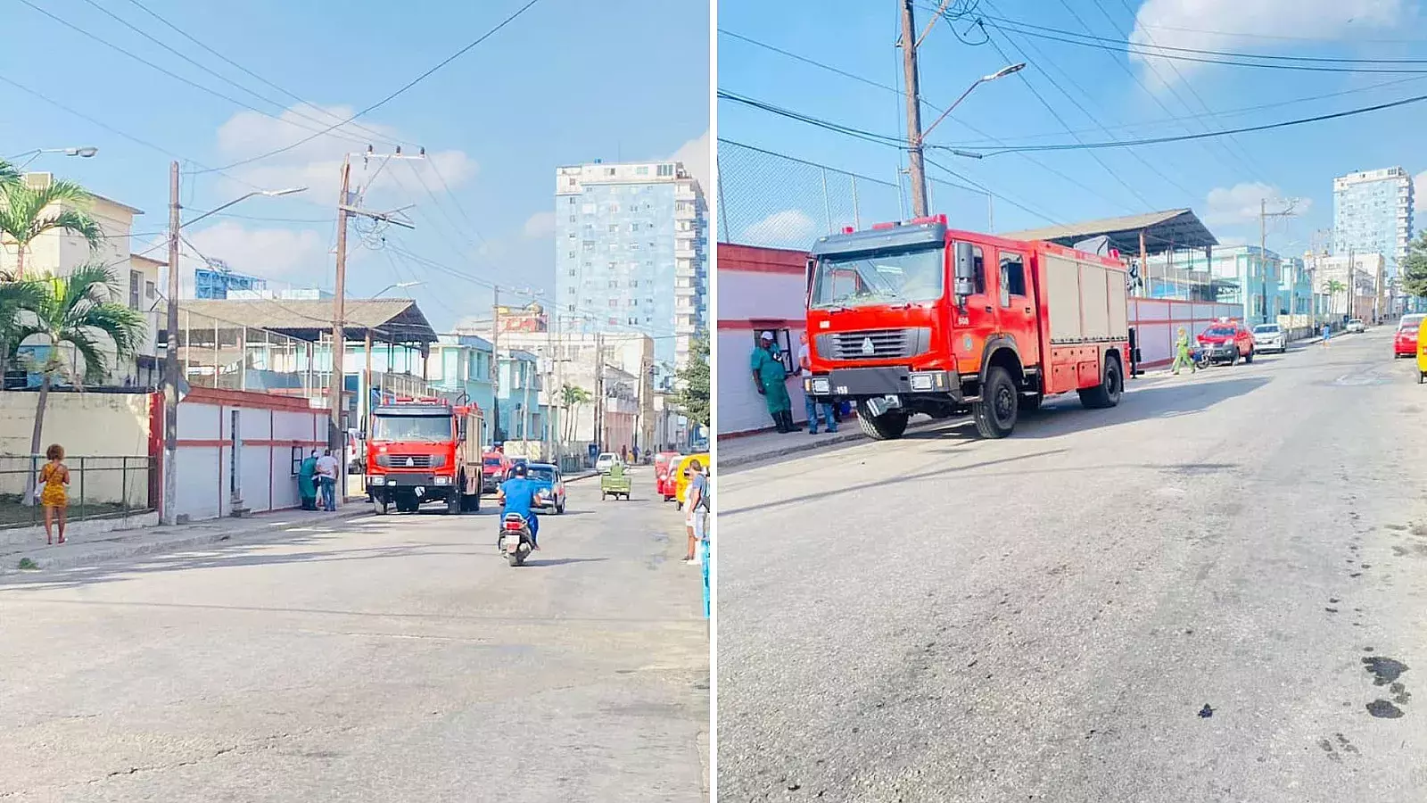 Emergencia por escape de amoníaco