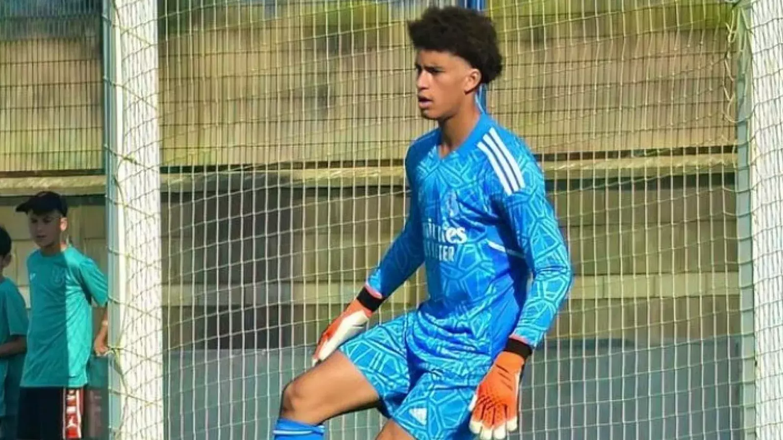 Guille Ponce, joven portero cubano del Real Madrid