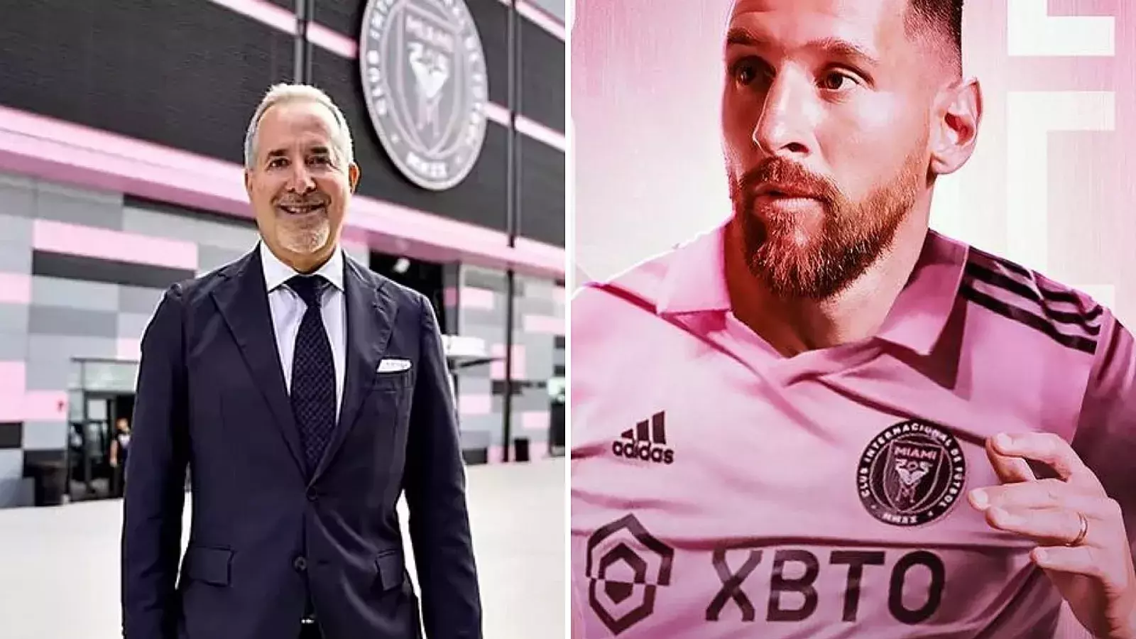 Jorge Mas y Messi en Inter de Miami