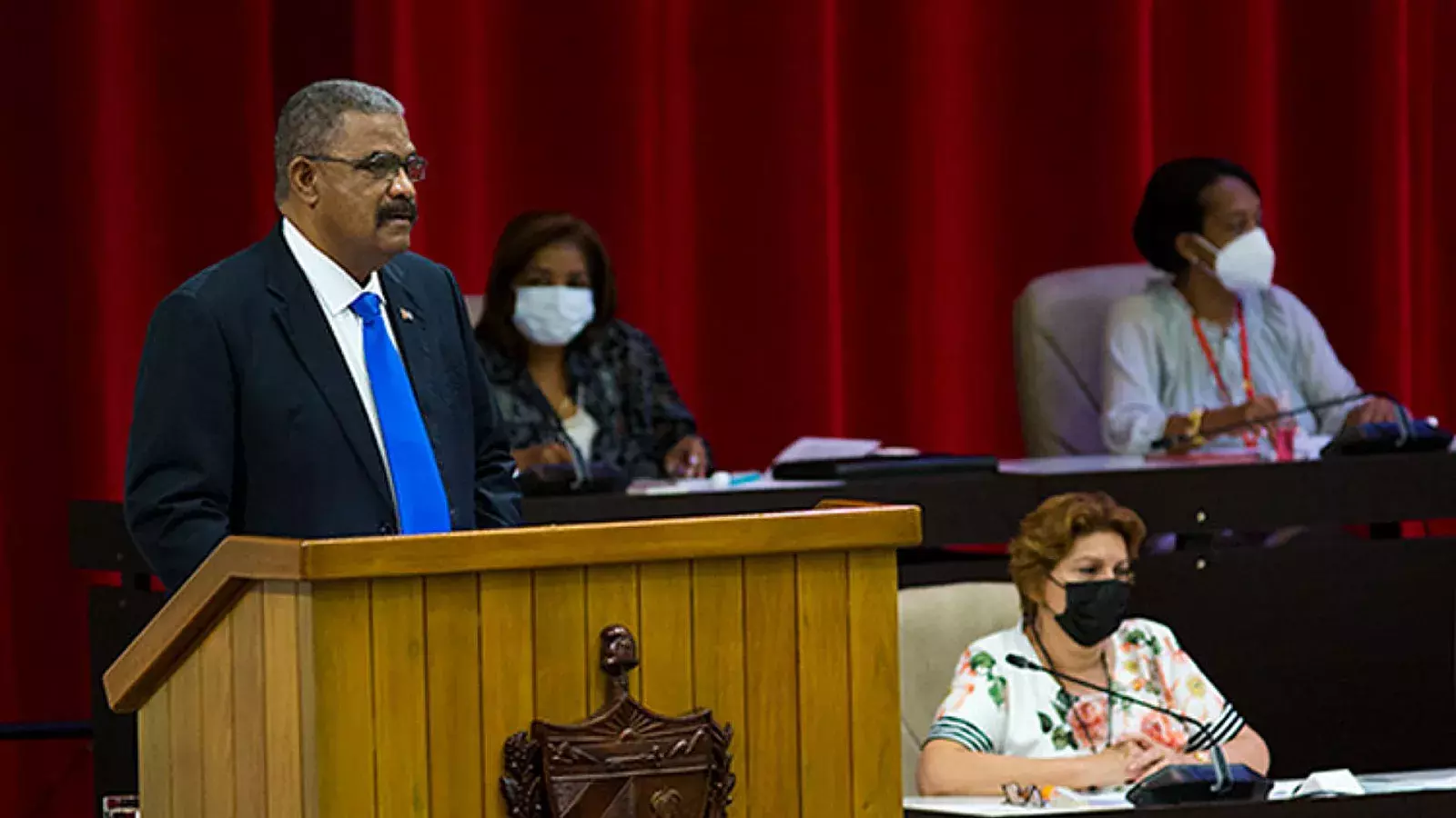 Rubén Remigio Ferro, presidente del Tribunal Supremo Popular cubano