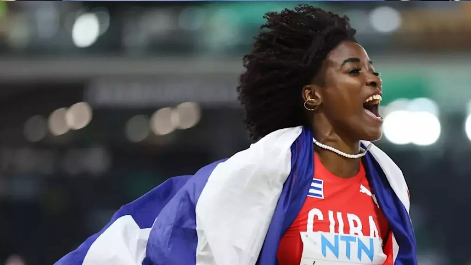Leyanis Pérez, triplista cubana