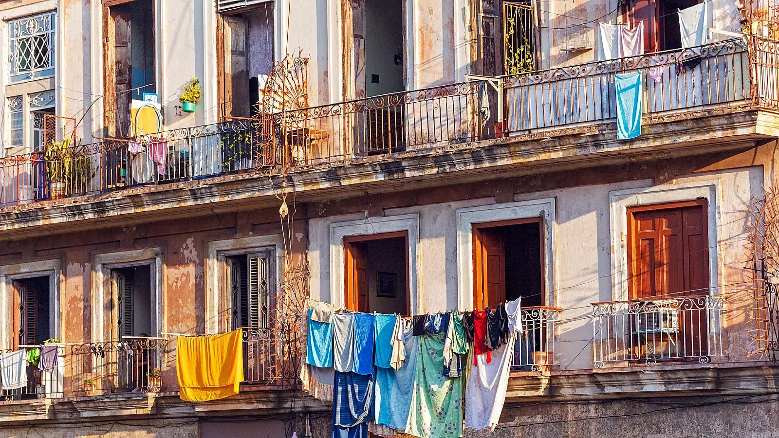 Fachada en La Habana Vieja