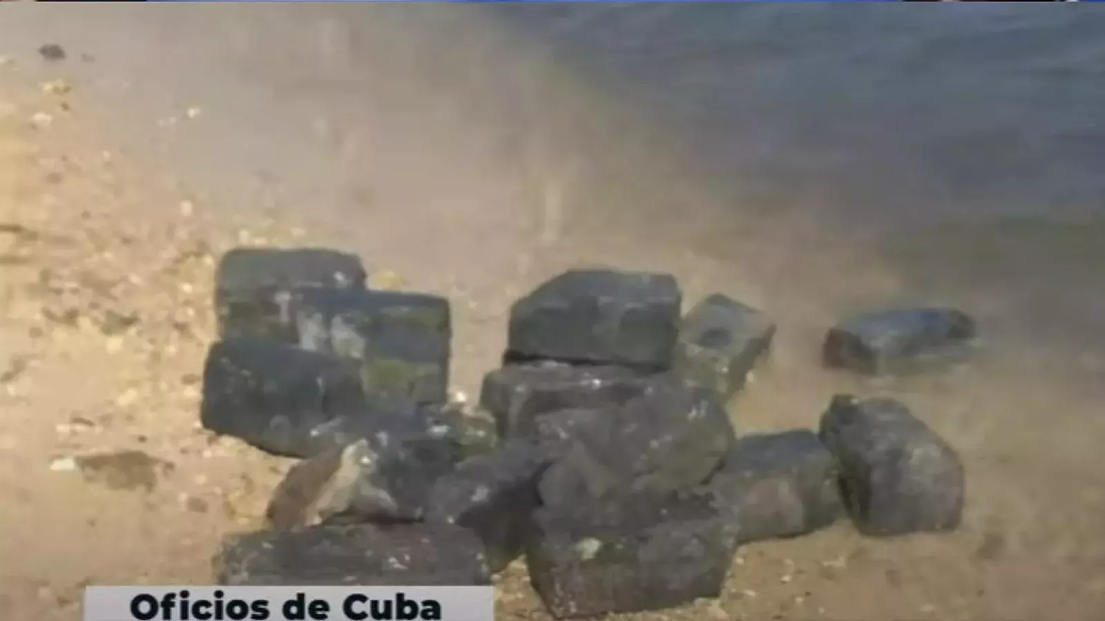 Mineros del agua en Cuba