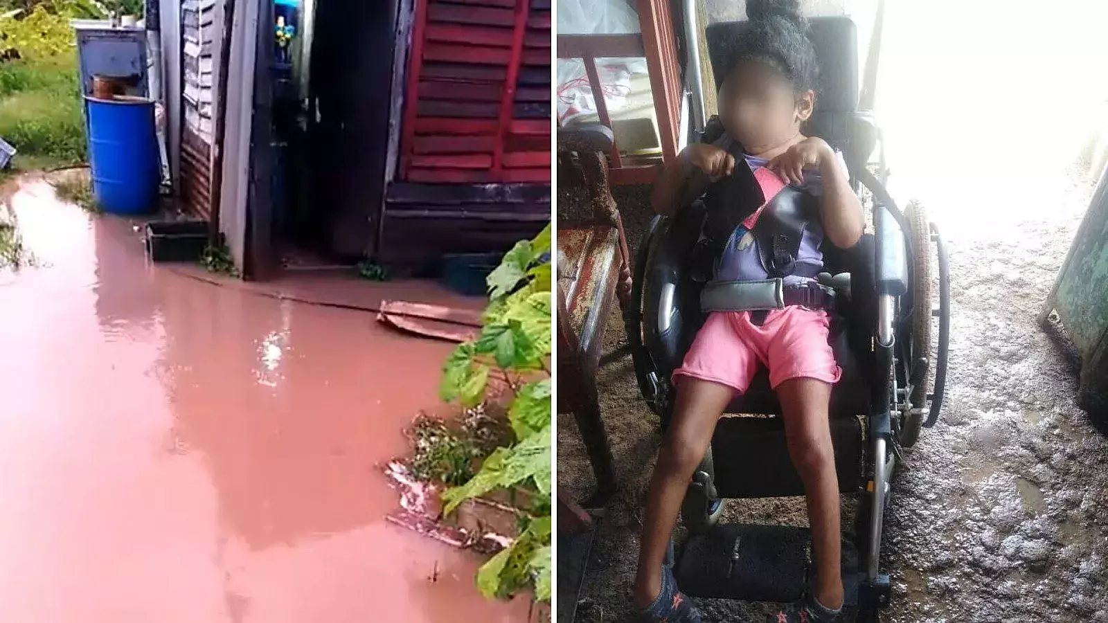 Madre cubana desesperada junto a su hija enferma por pésimas condiciones de su vivienda