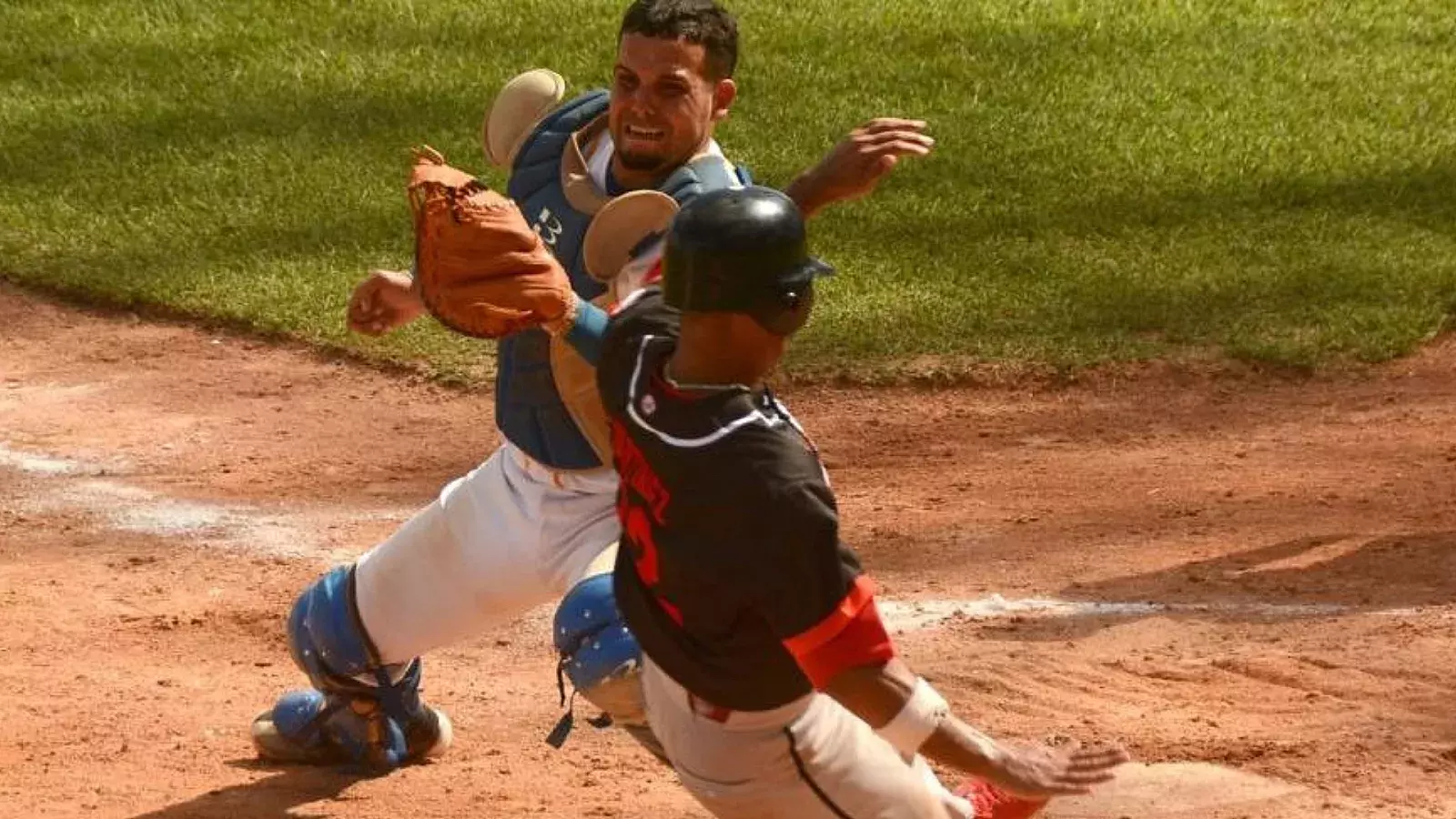 Yunior Ibarra, catcher cubano