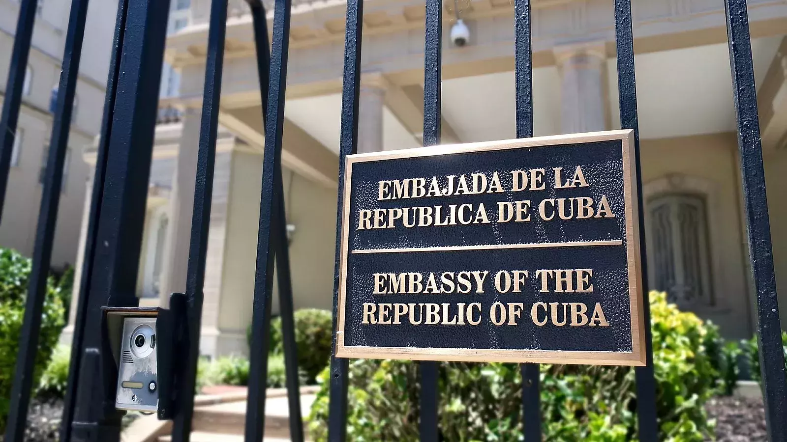 Embajada del régimen cubano en Washington, DC.