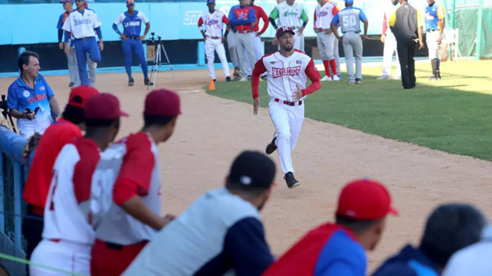 Imágenes del tryout en La Habana esta semana