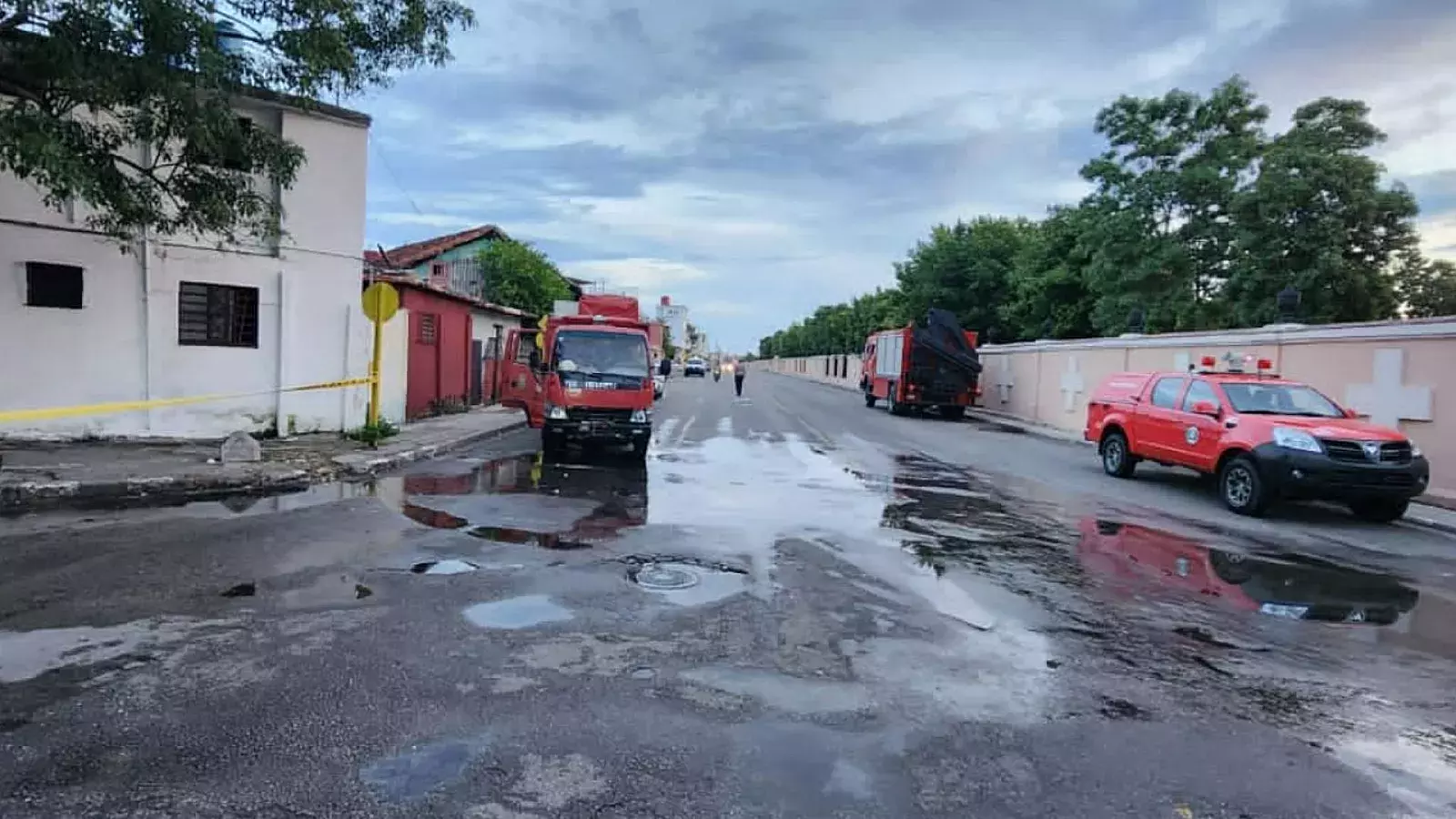 Incendio en La Habana