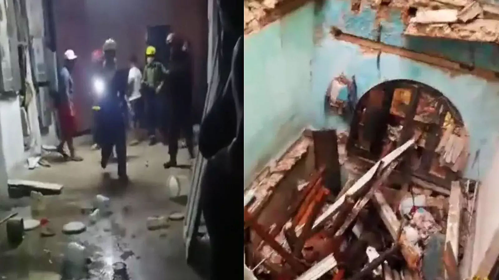 Derrumbe en La Habana Vieja