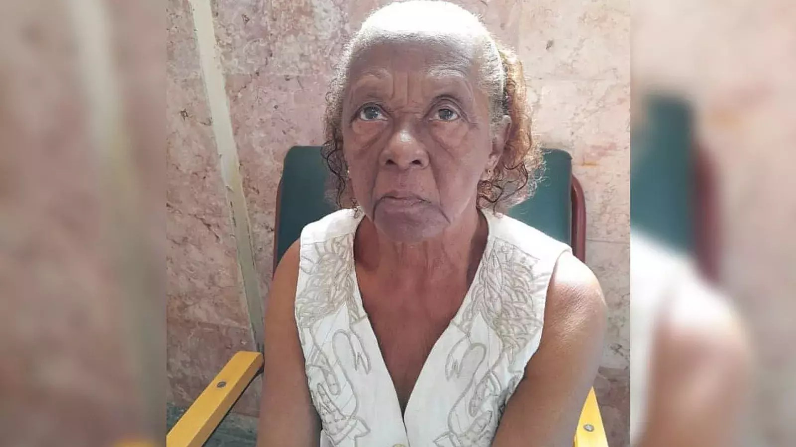 Anciana de 85 años desaparecida en La Habana.