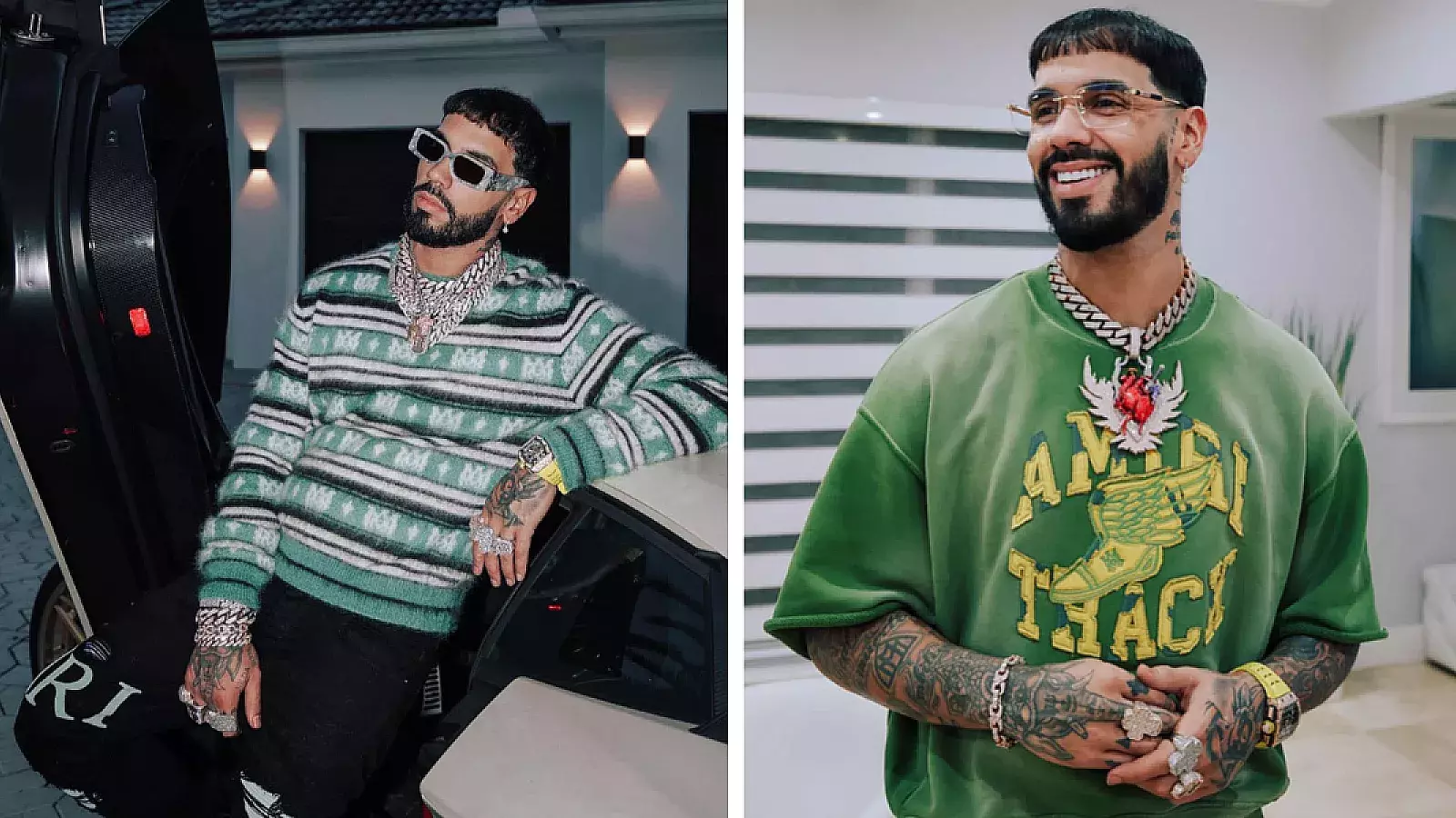 Anuel AA reaparece muy cambiado tras su operación de “vida o muerte”