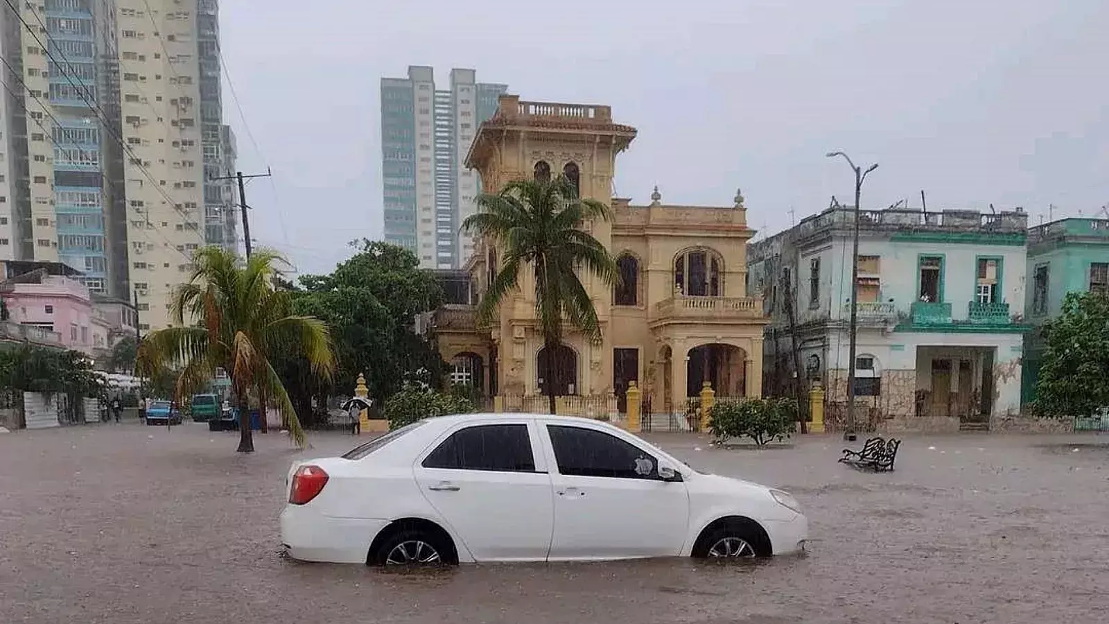 Inundaciones en La Habana