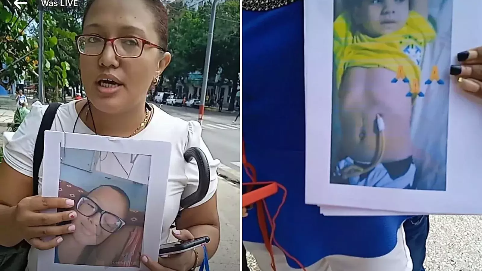 Protesta de madres cubanas en el Minsap.