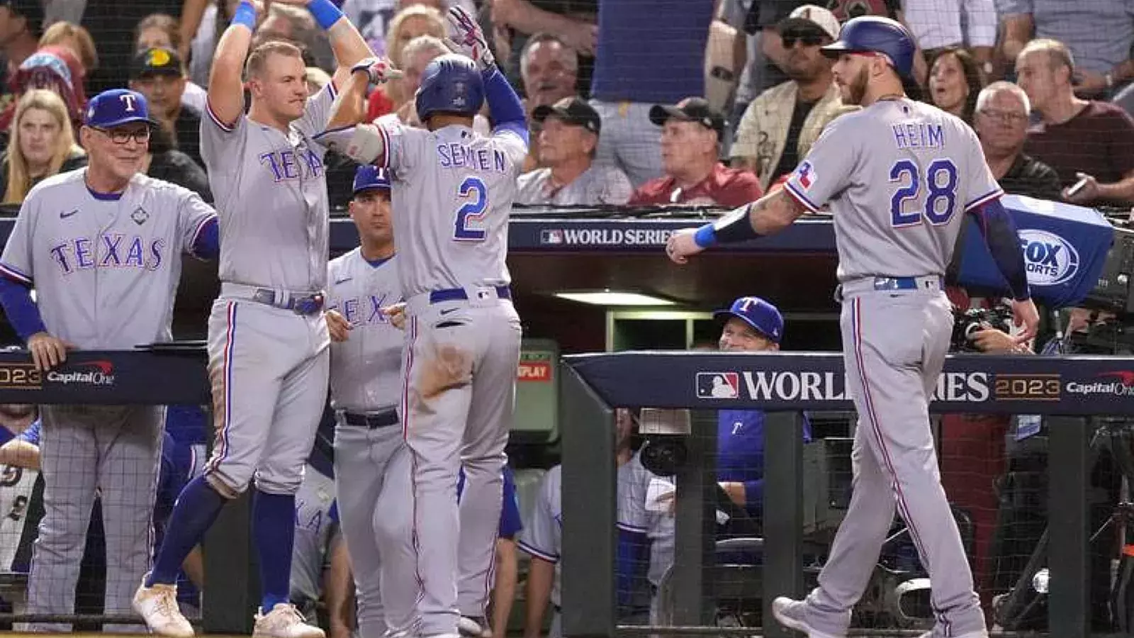 Texas a un paso de ganar la Serie Mundial 2023