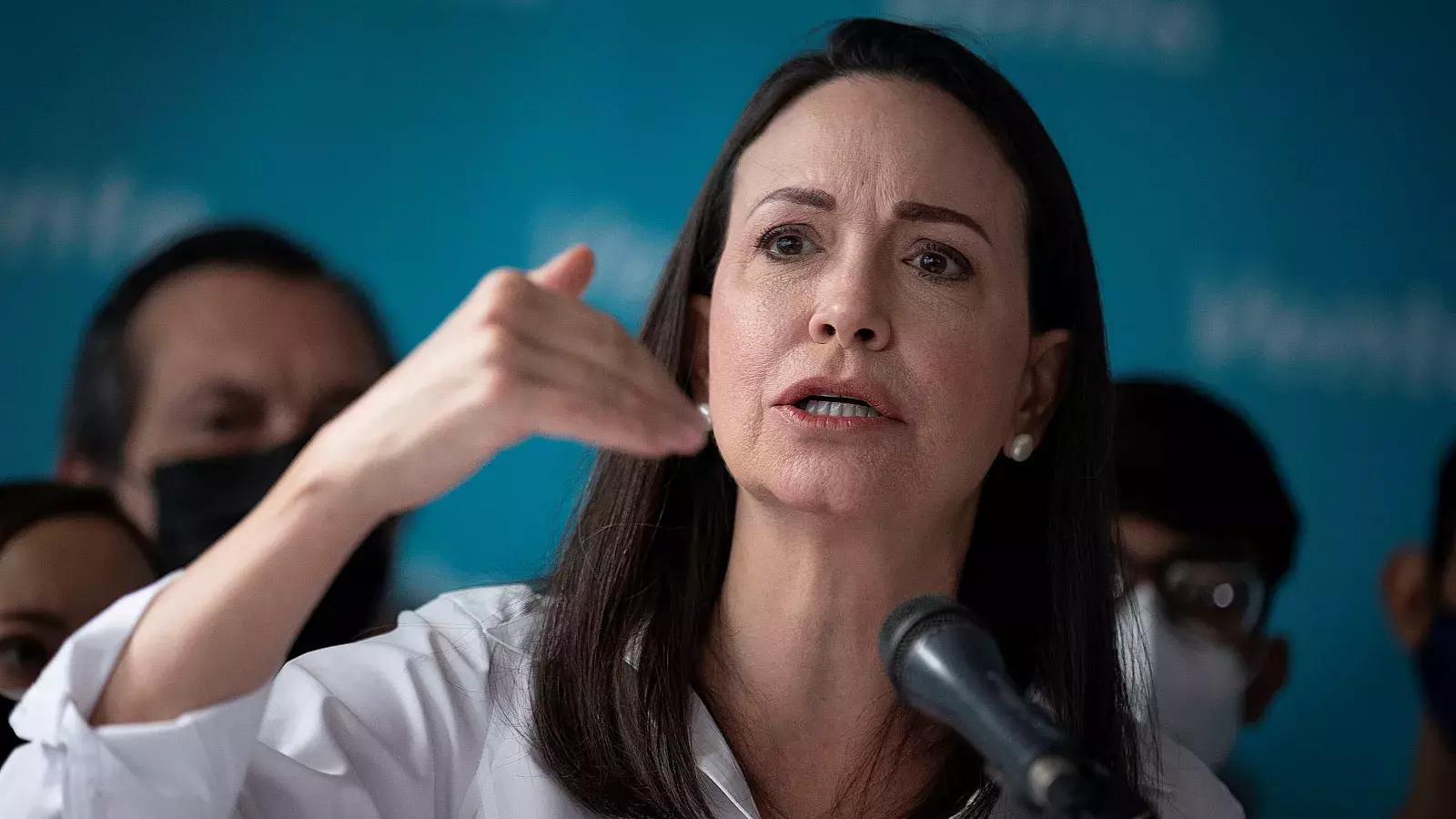 María Corina Machado acusa al régimen de secuestrar a miembros de su equipo de campaña