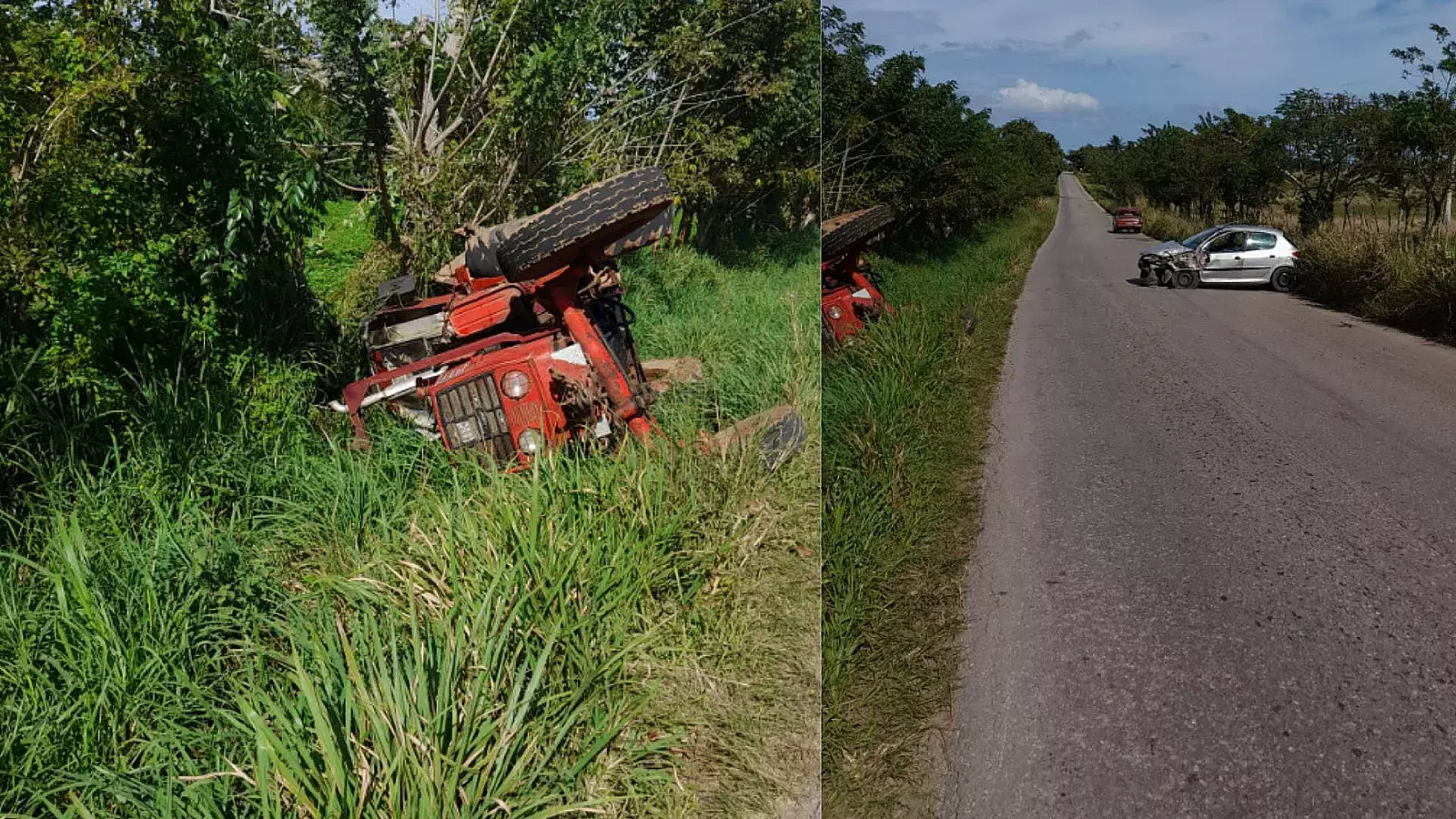 Accidente en Granma