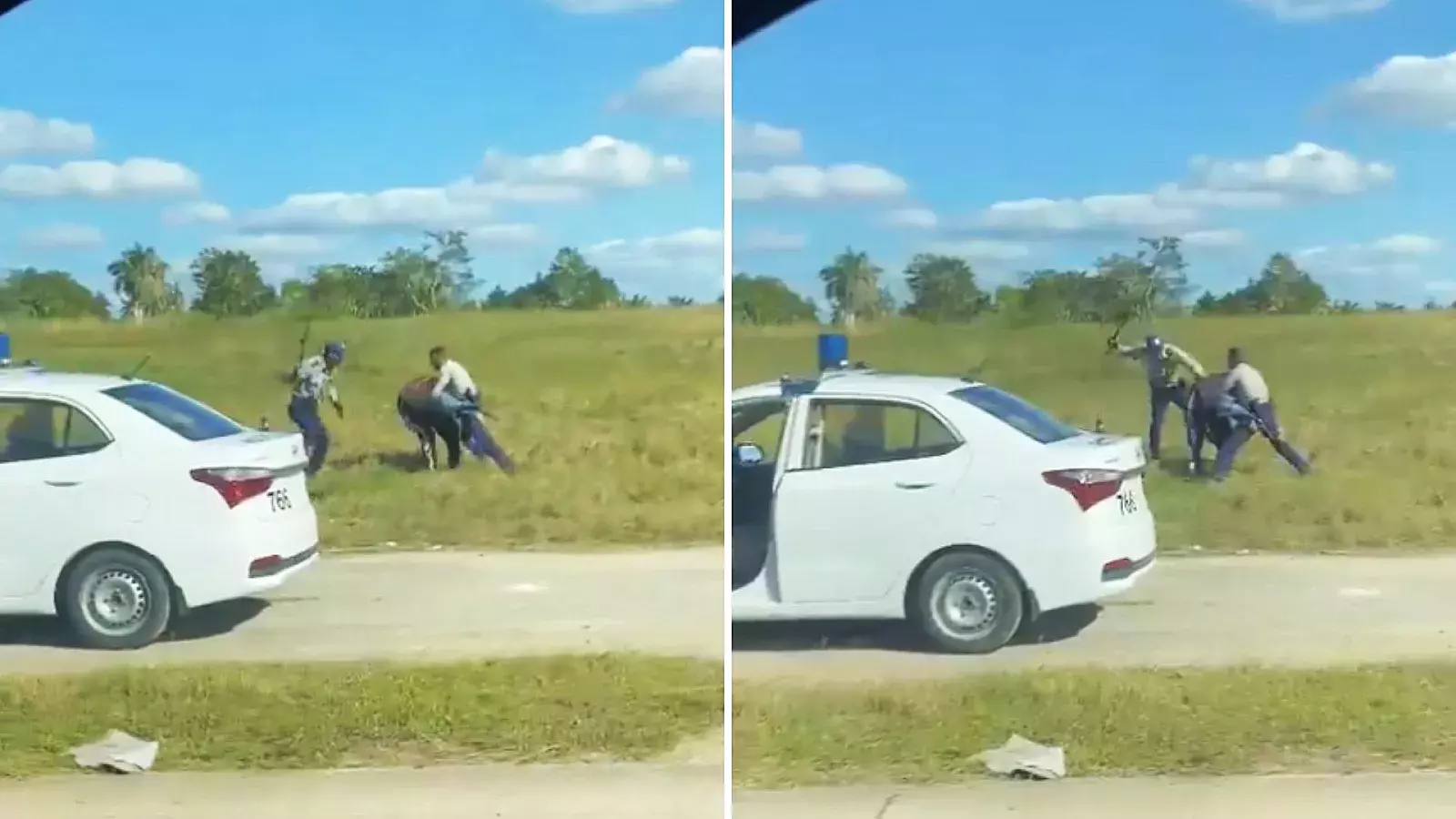 Brutalidad policial en Cuba