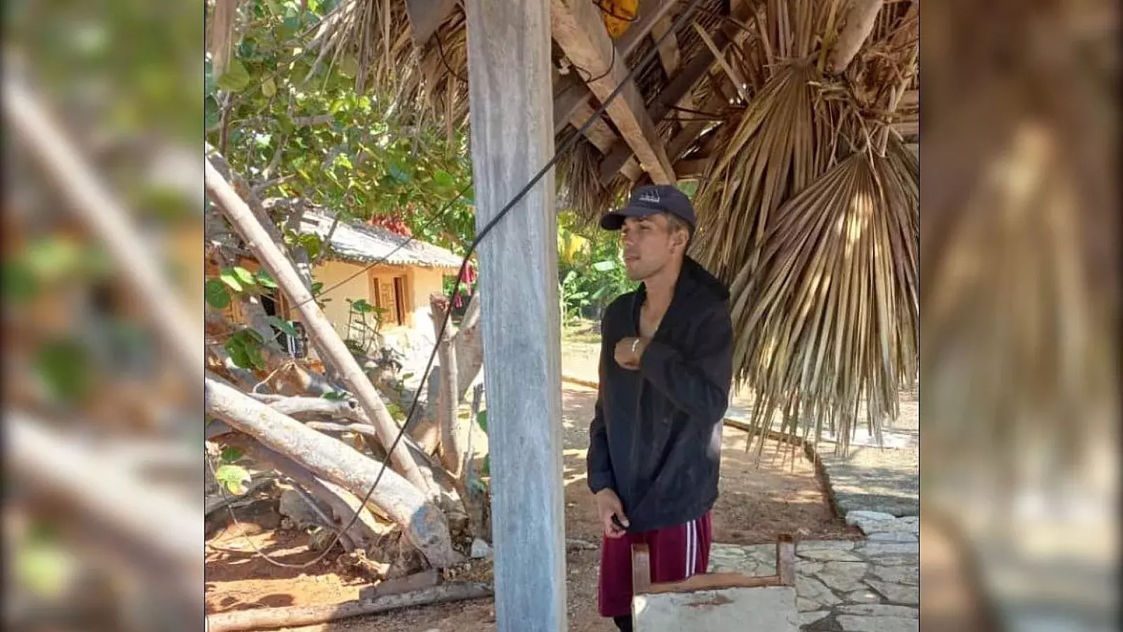 Joven cubano perdido en el mar