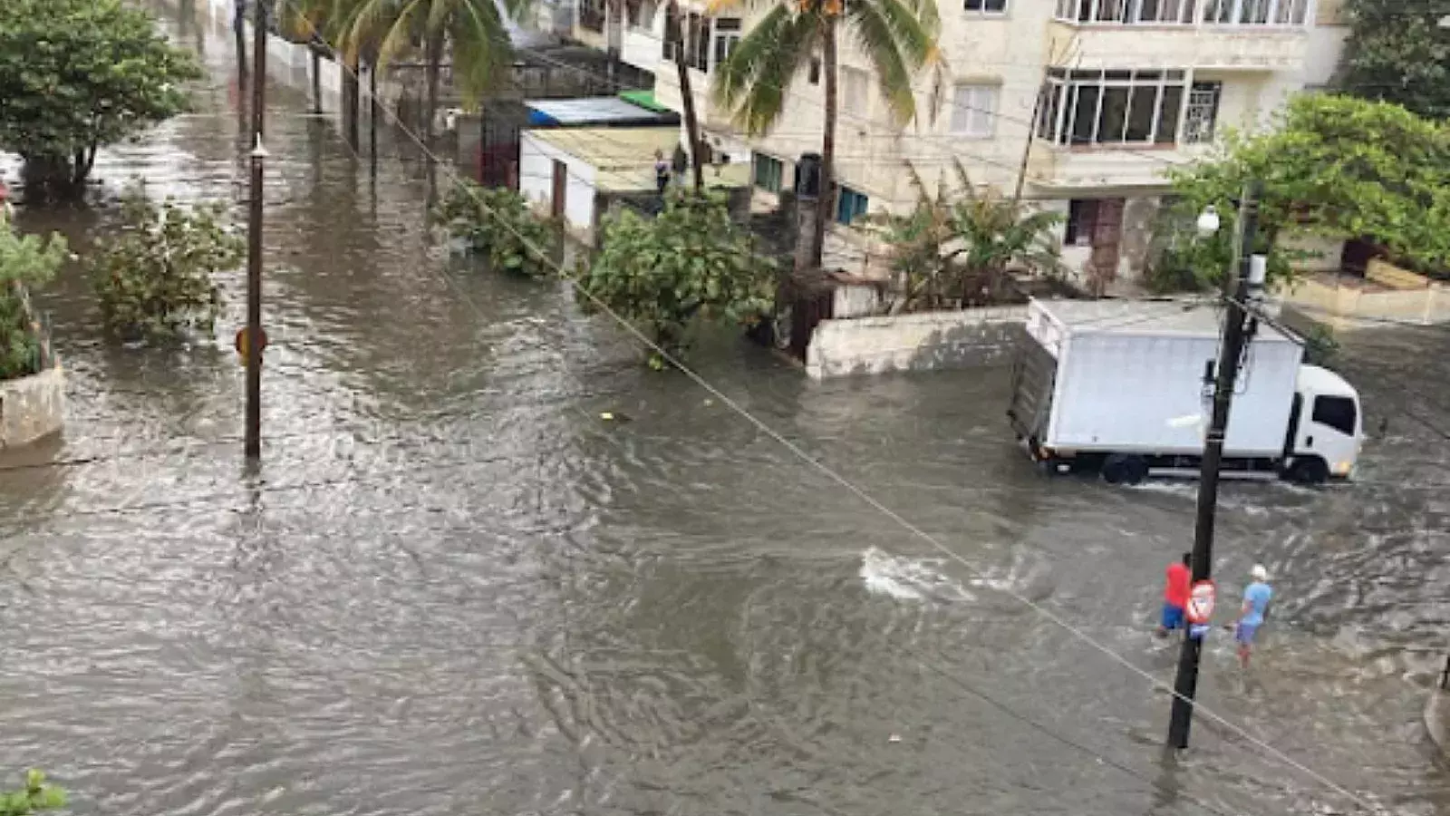 Inundaciones en La Habana