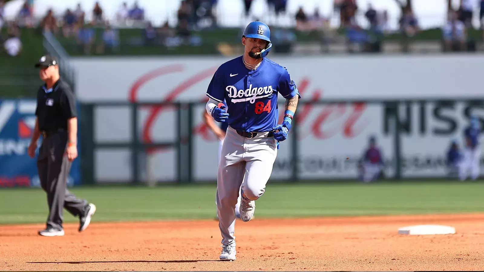 Andy Pagés con los Dodgers