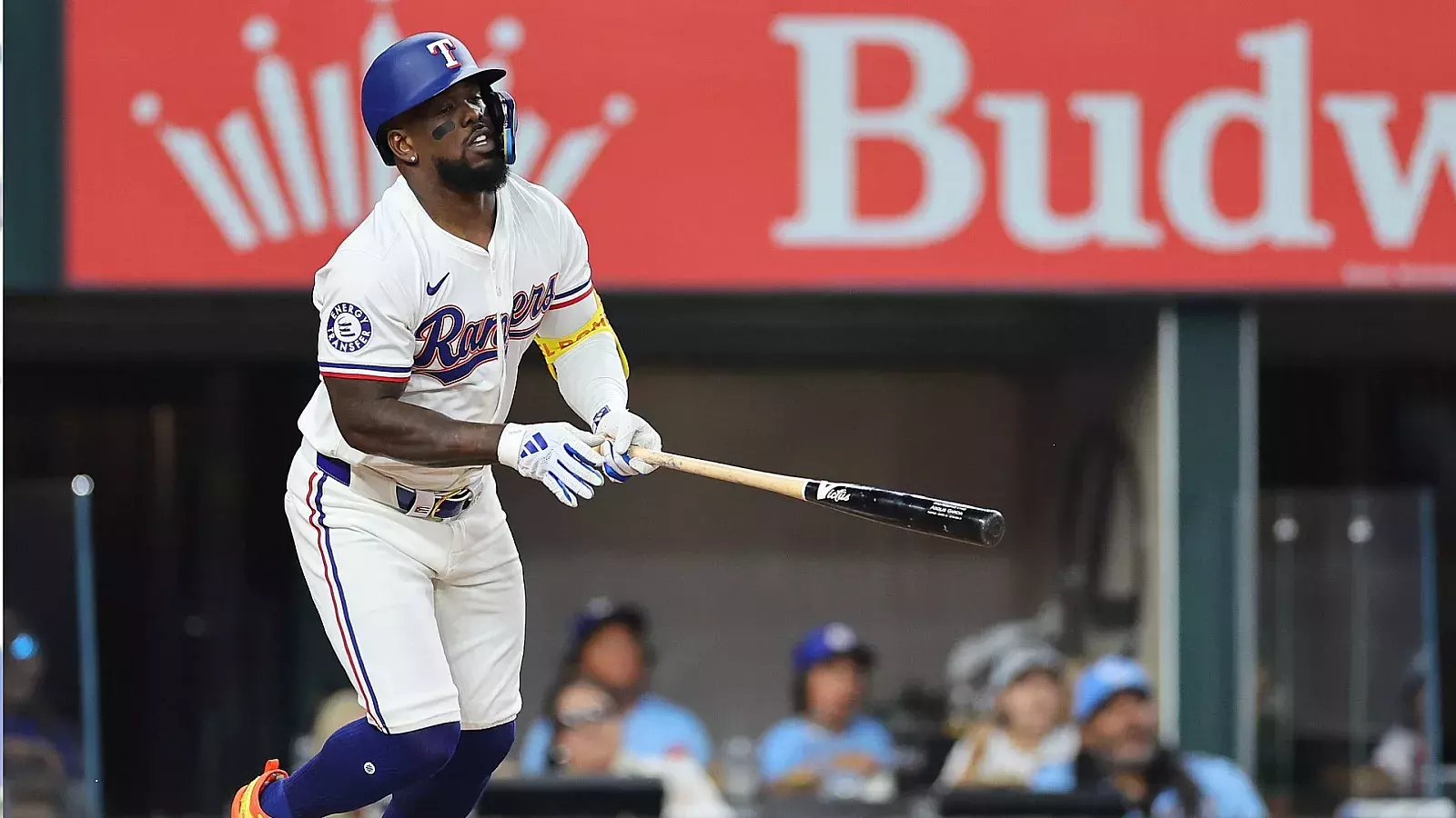 Adolis García, pelotero cubano de los Rangers de Texas