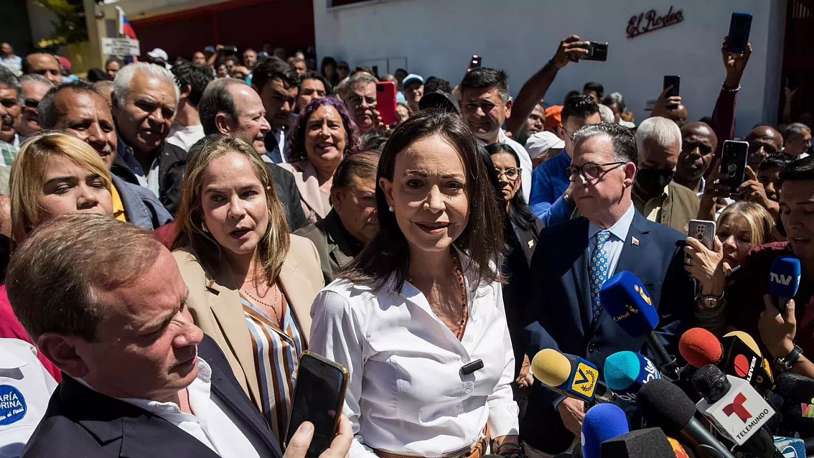 María Corina Machado continúa su recorrido por Venezuela: “Hemos superado todos los obstáculos&quot;