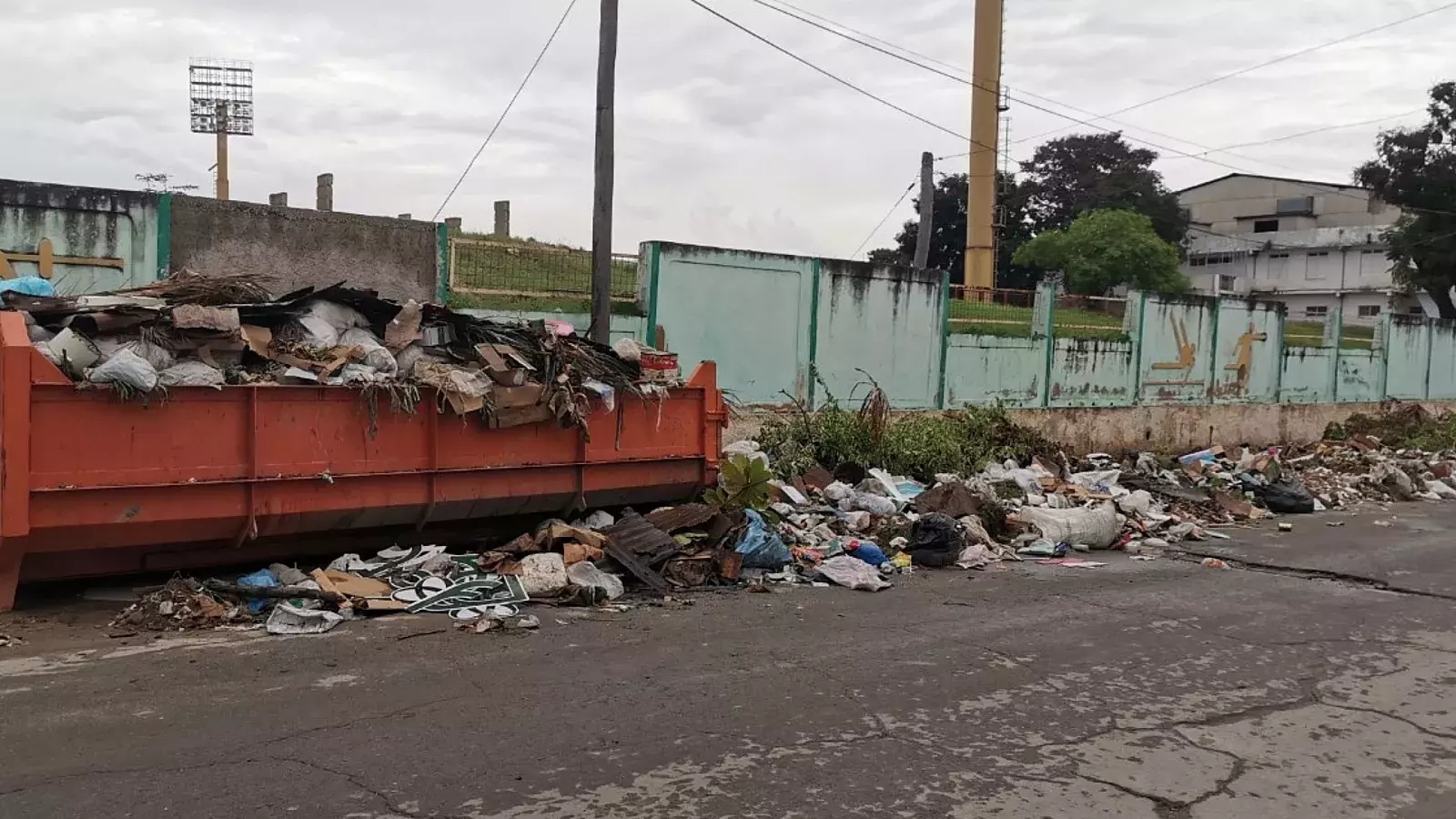 Basura en Santiago de Cuba