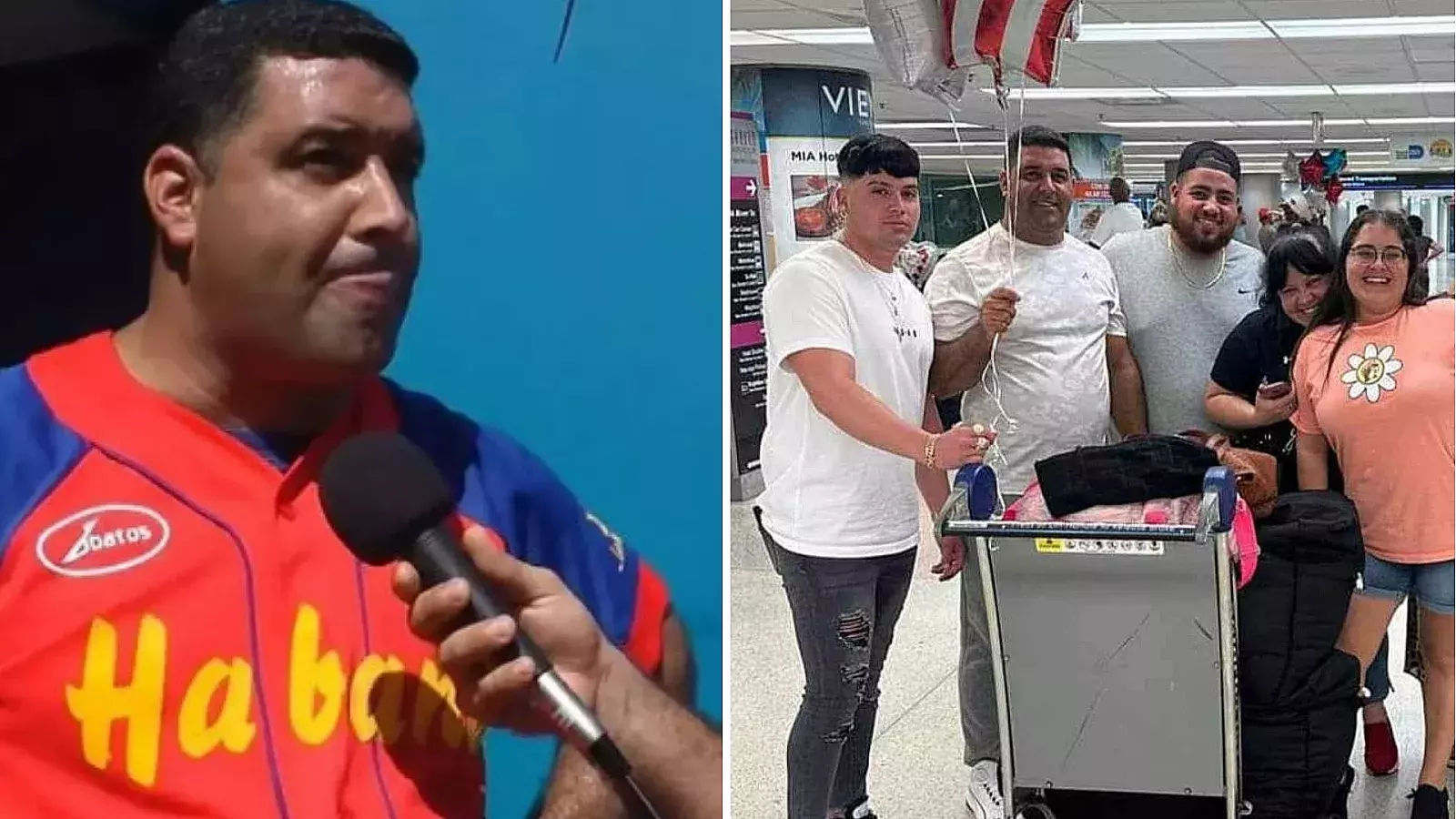 Serguey Pérez llega a Estados Unidos