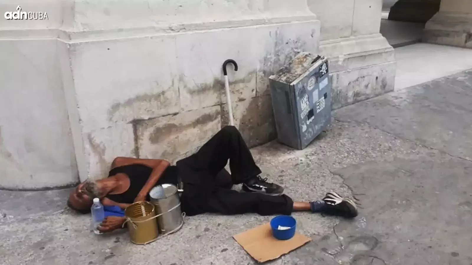 Personas en situación de calle en La Habana