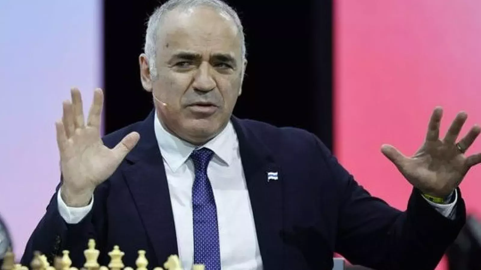 Gran Maestro (GM) y excampeón mundial de ajedrez, Garry Kaspárov