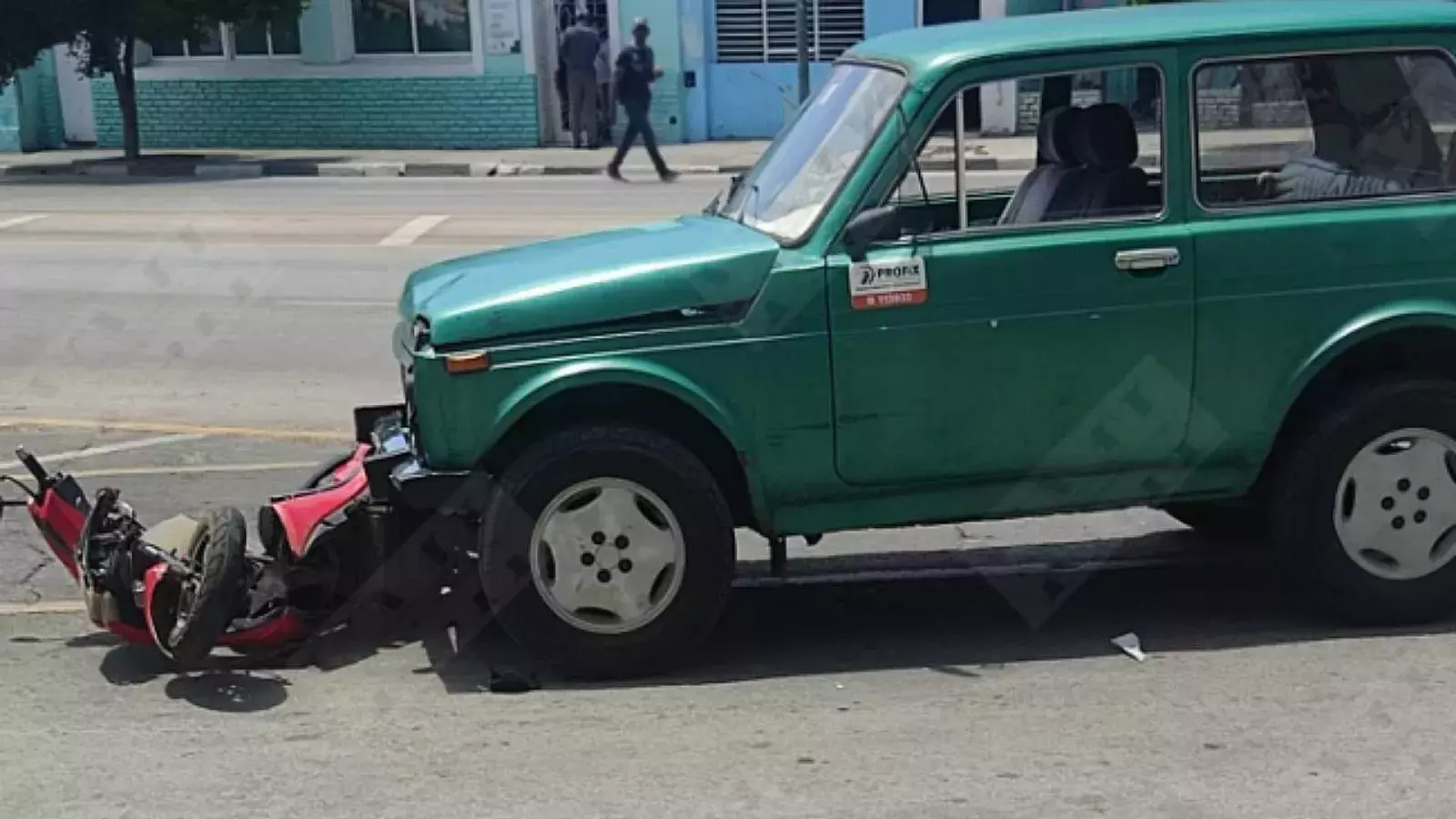 Accidente en Santiago de Cuba