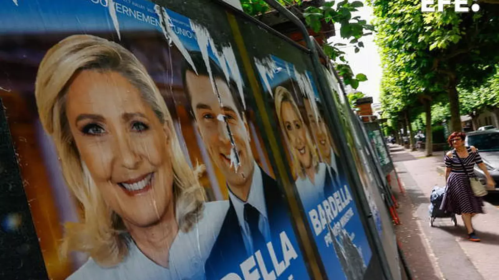 La derecha francesa de Marine Le Pen logra una victoria histórica en Francia