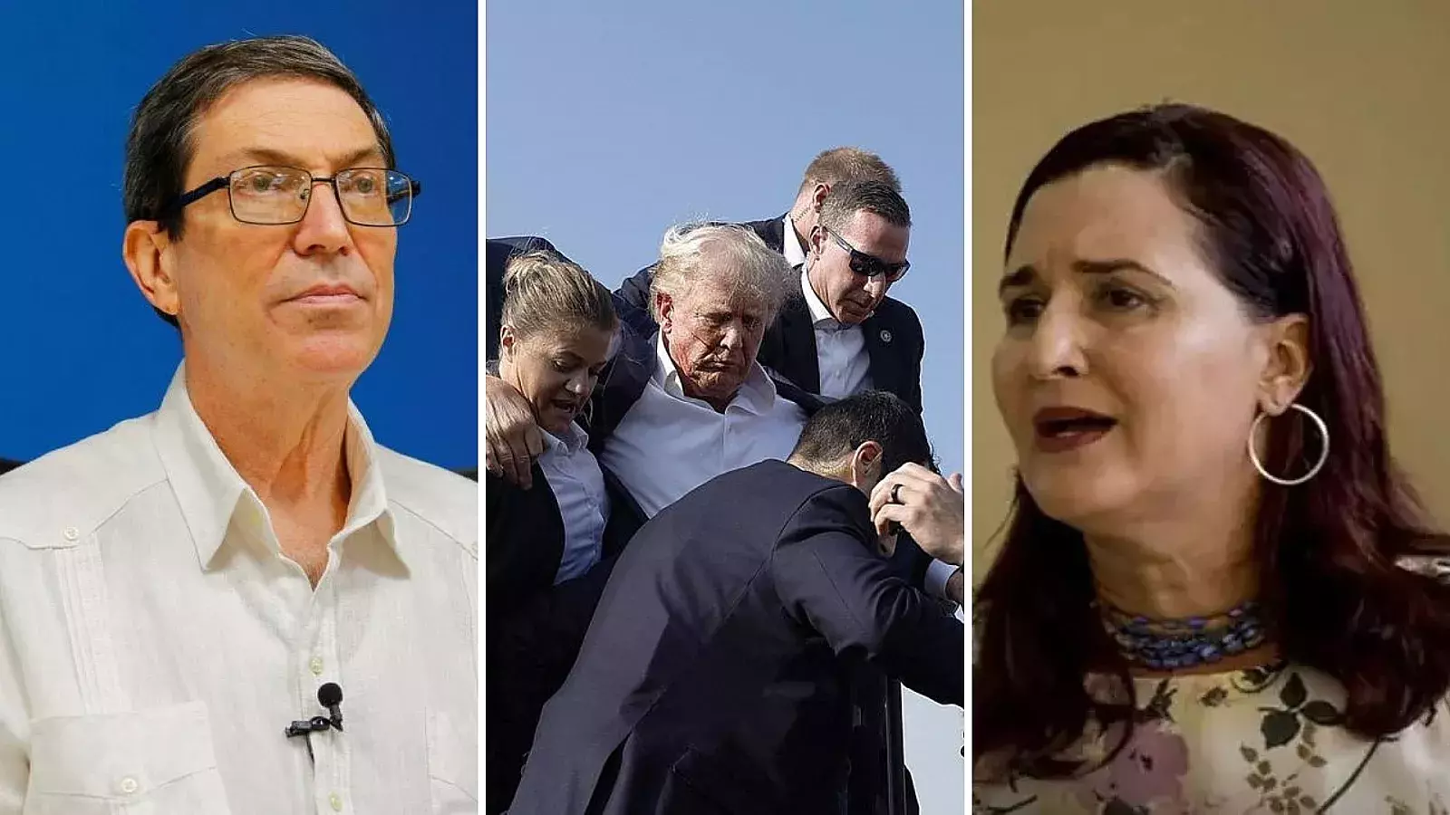 Funcionarios del régimen borran condena en X a atentado contra Trump