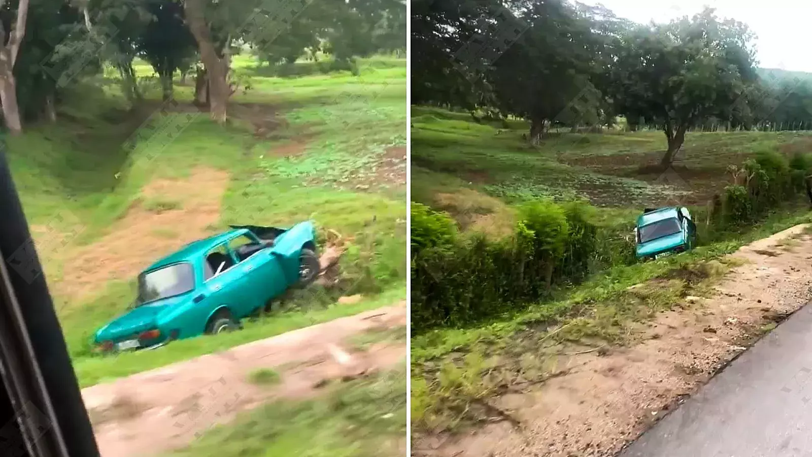 Accidente en Santiago de Cuba