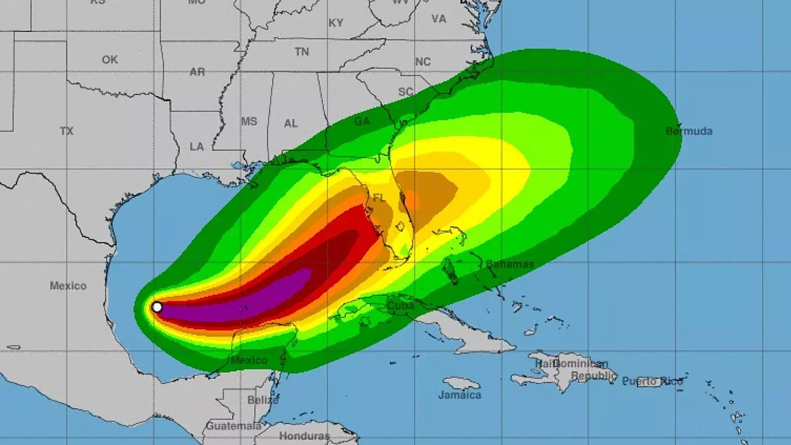 Florida se prepara para evacuaciones masivas mientras el huracán Milton se intensifica rápidamente en el Golfo de México