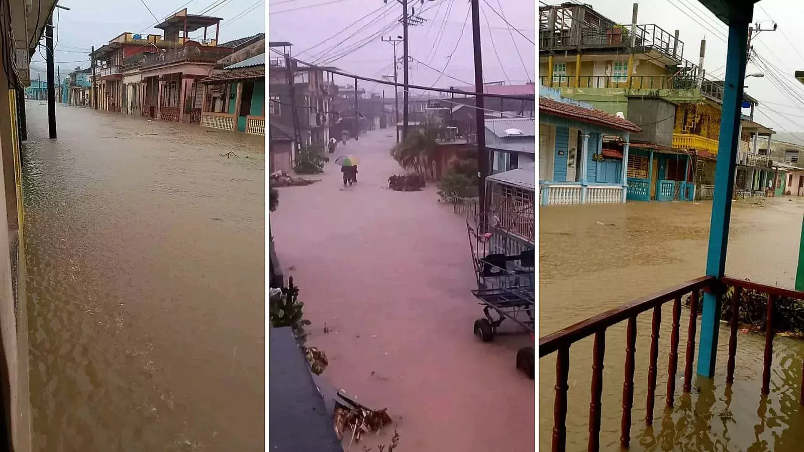 Inundaciones en Baracoa, octubre de 2024