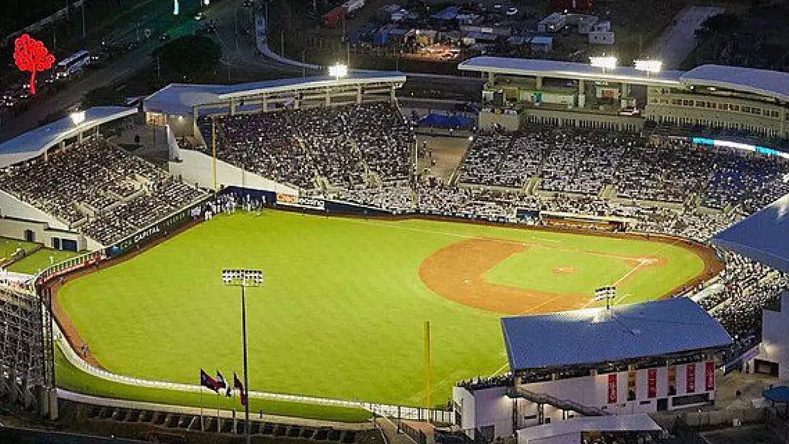 Estadio beisbolero en Nicaragua