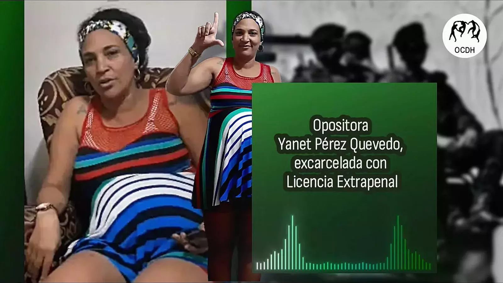 La presa política Yanet Pérez Quevedo