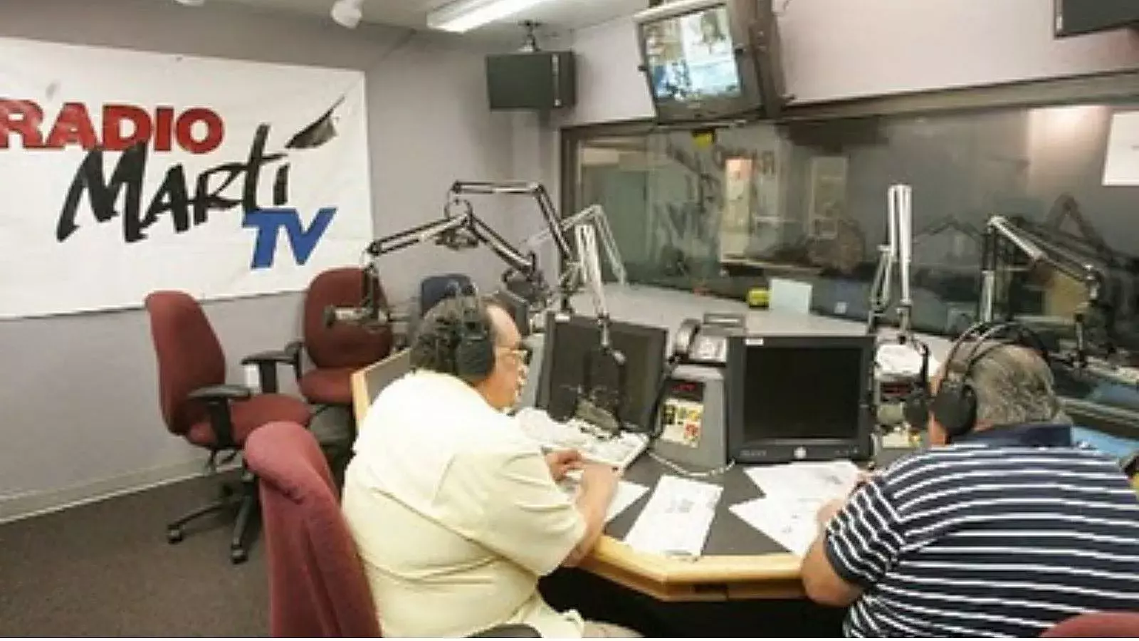 Estudio de Radio TV Martí