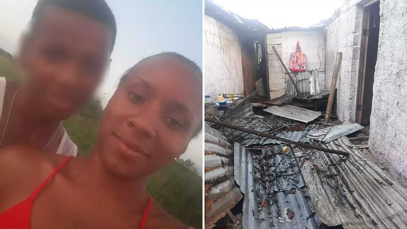 Yessica Coimbra Noriega reporta derrumbe en su vivienda en Nueva Paz, Mayabeque