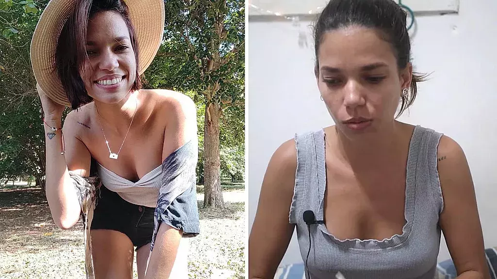 Youtuber cubana Clau Tropiezos denuncia estafa