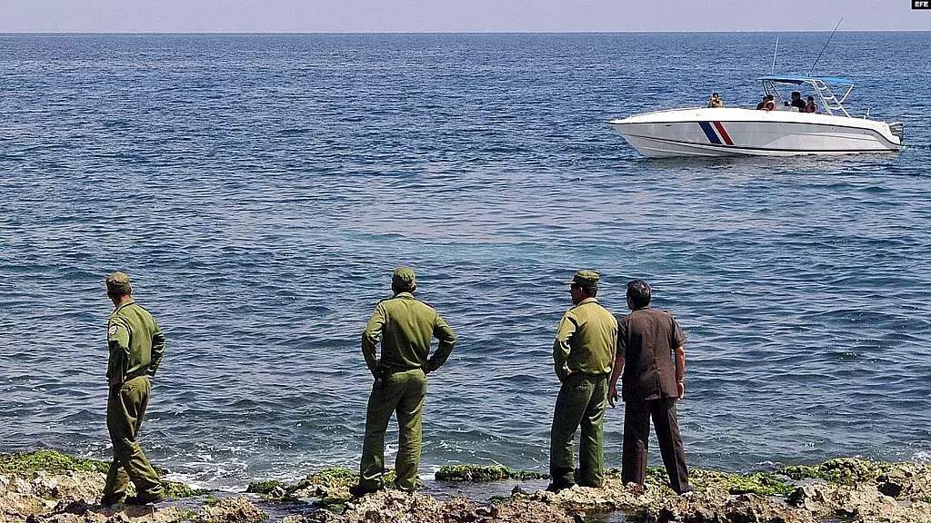 Gardafronteras de Cuba.