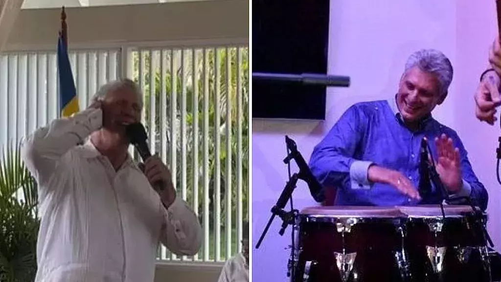 Otro ridículo de Canel, ahora cantando en Barbados