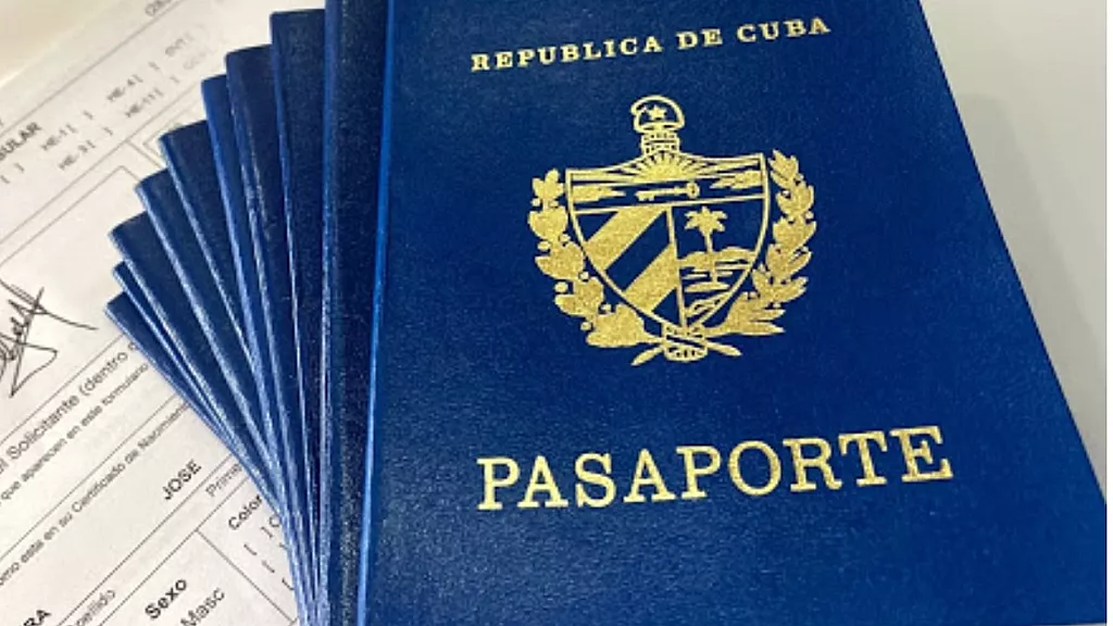 Pasaportes cubanos