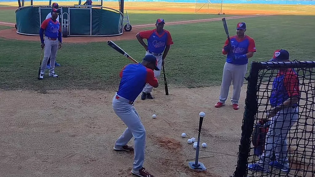 Entrenamientos del Cuba de béisbol al Clásico