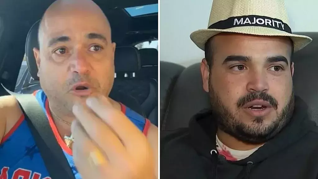 Humorista Andy Vázquez auxilia a migrante cubano desamparado