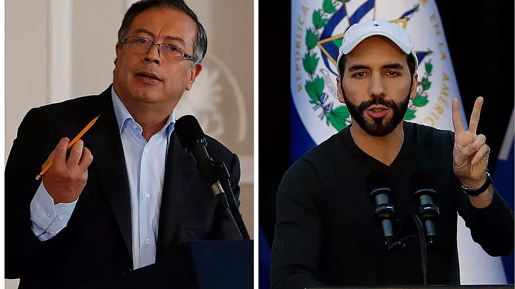 Gustavo Petro vuelve a la carga contra Nayib Bukele