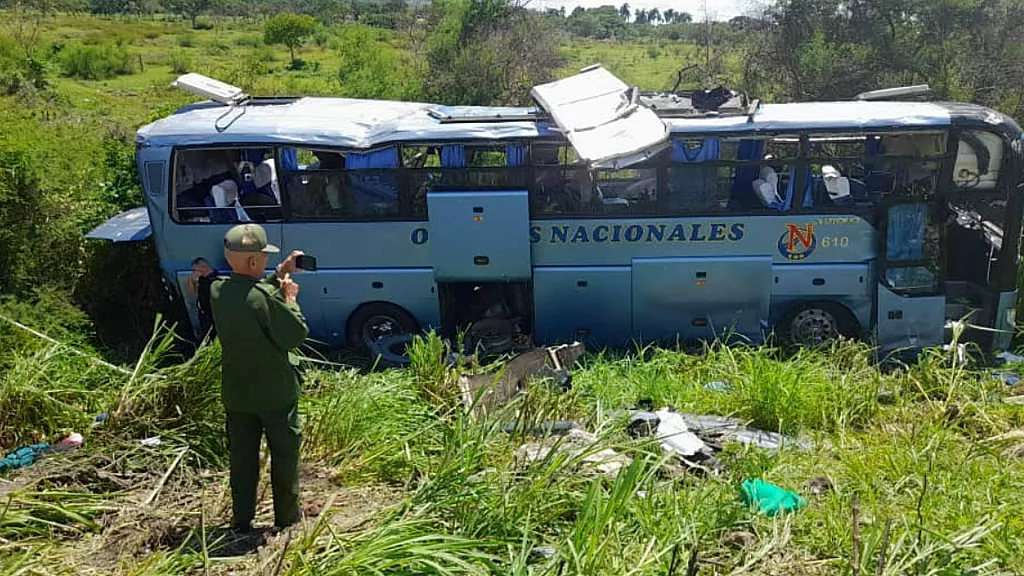 Accidente en Cuba