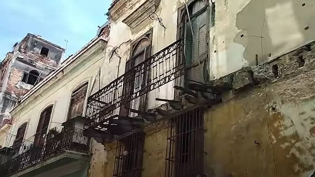 Balcones en La Habana